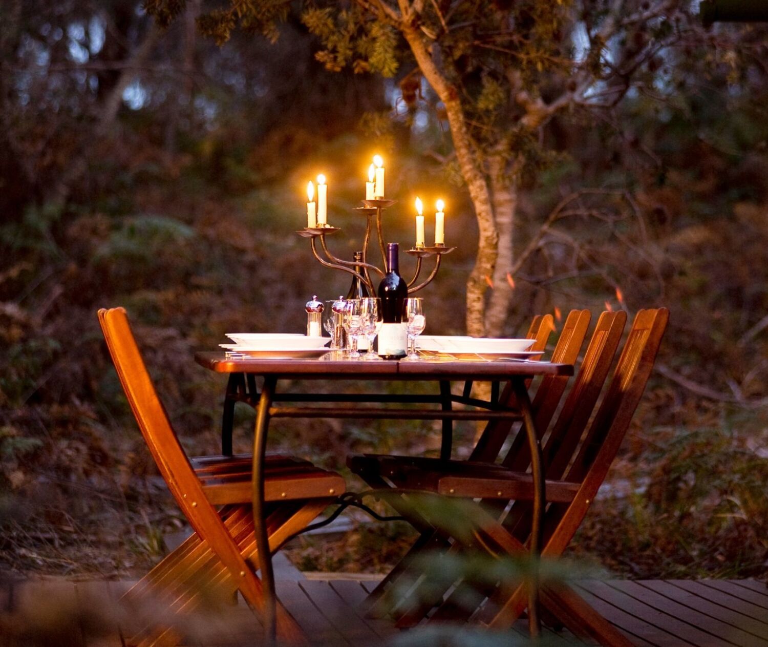 Day2 Candlelit dining Maria Island Walk