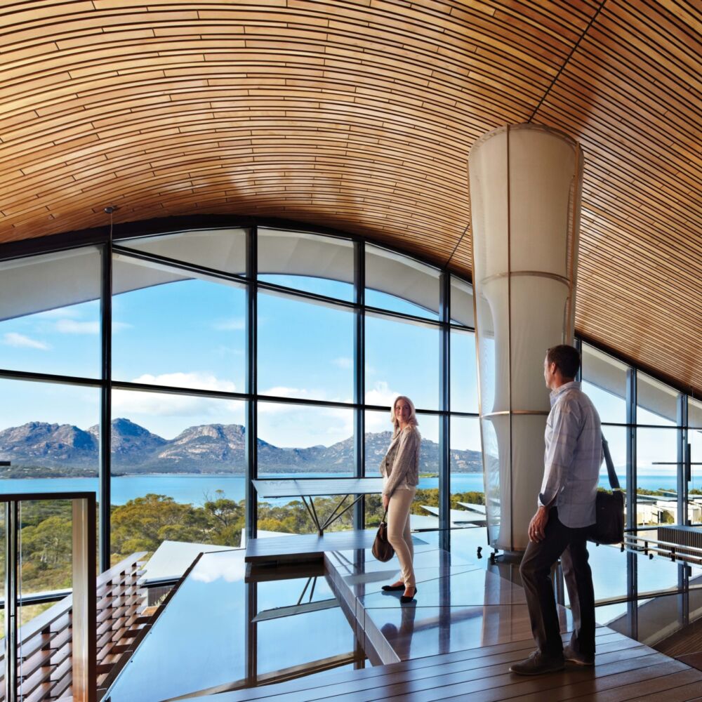 Saffire Freycinet Tasmania Foyer