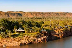 El Questro Homestead, Kimberley, Aerial View, cr El Questro