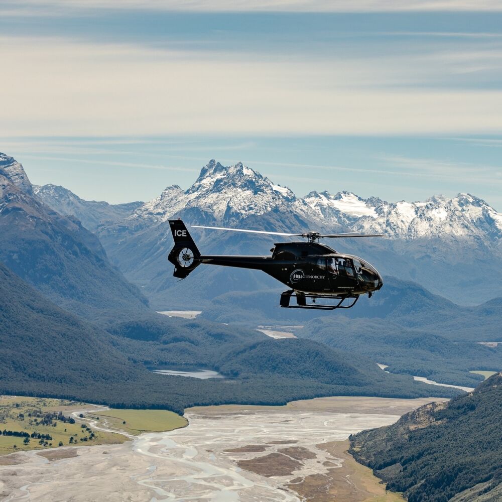 Heli Glenorchy EC120 Mt Alfred Dart Valley