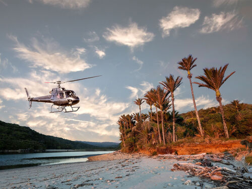 Helicopters Nelson The Heaphy